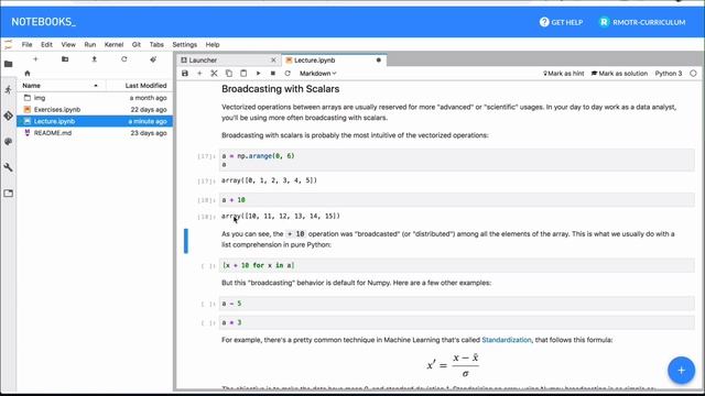 Intro to Vectorized Operations using Numpy смотреть онлайн