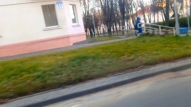 МОЛОДЕЧНО. Поездка на автобусе МАЗ 103.485, Г/№ AO 2059-5, маршрут 1 (22.11.2021) смотреть онлайн