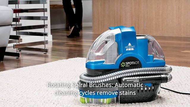 Bissell SpotBot Pet handsfree Spot and Stain Portable Deep Cleaner смотреть онлайн