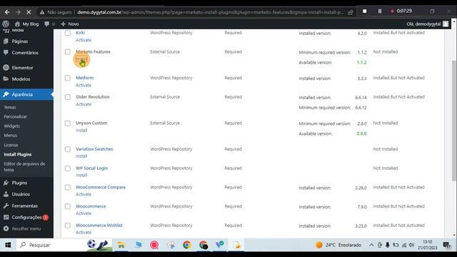 Instalação - Marketo v5.1.0 eCommerce & Multivendor Marketplace Woocommerce WordPress Theme смотреть онлайн