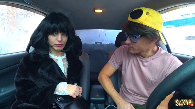 Шепелявый снова на свидании с Красавицей ? юмористическое шоу Пранк в машине ? Шепелявый Сахар тв смотреть онлайн