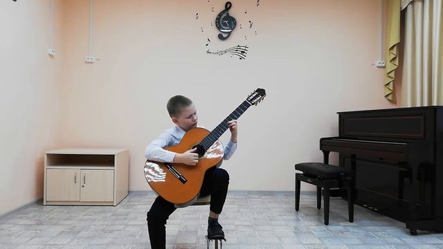 Маляров Артемий младшая группа соло Г.Каурина "Морские волны" смотреть онлайн