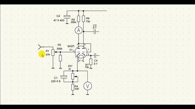 Ламповый усилитель. Как настроить драйвер без осциллографа и Шмелева. смотреть онлайн