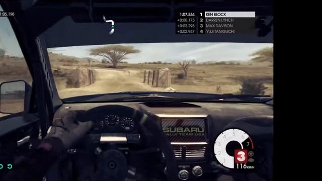 DiRT 3 Gameplay PC HD 1080p. смотреть онлайн