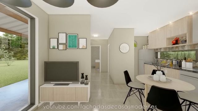 Plano De Casa De Campo Sencilla Y Bonita | Plano De Casa Con Galería