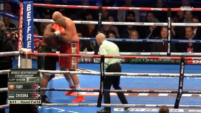 Tyson Fury vs Dereck Chisora 3 FULL FIGHT смотреть онлайн