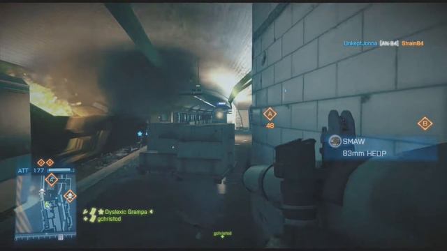 Battlefield 3, ACW-R, Rush, Operation Metro смотреть онлайн