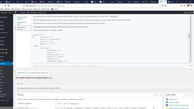 DEBUG YARPP: Fetching YARPP WordPress Plugin Debug Information for Support смотреть онлайн