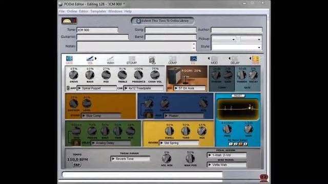 Tone Based - Line 6 POD XT - Marshall JCM 900 patch смотреть онлайн