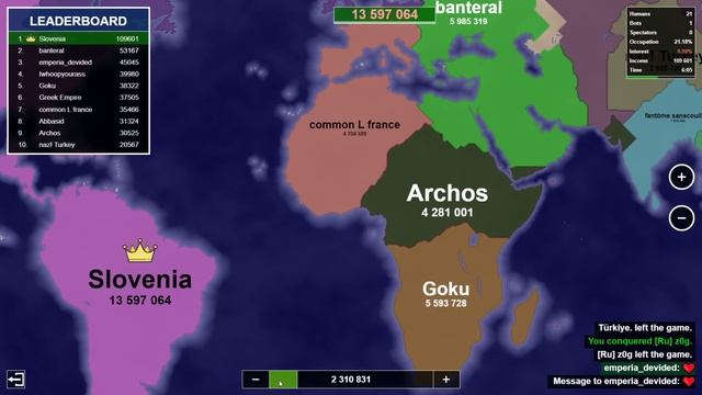 My SECRET AGGRESSIVE Strategy! Territory Games io - Territorial IO смотреть онлайн