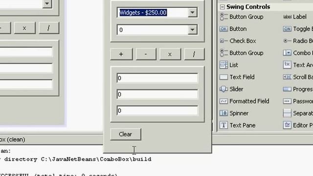 ComboBox for Java using NetBeans. Part 2 of 5 смотреть онлайн
