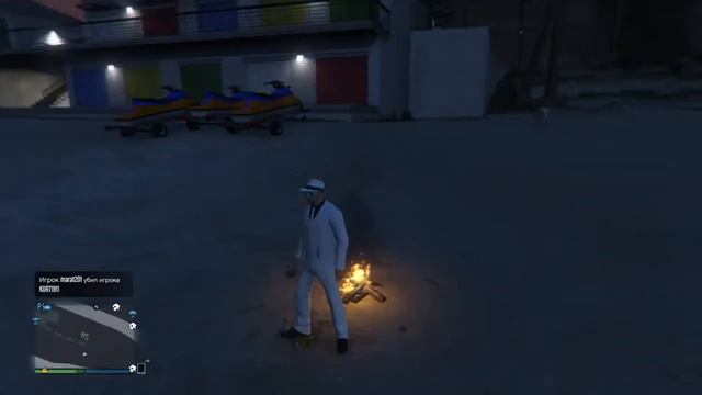 Grand Theft Auto V человек огонь смотреть онлайн
