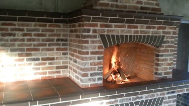 Барбекю в теплой беседке из кирпича пос.Заречье https://barbecue-pech.ru смотреть онлайн