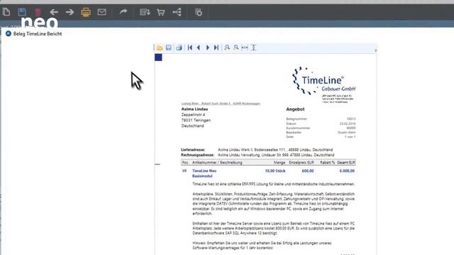 TimeLine Neo - The all-round solution for companies! смотреть онлайн