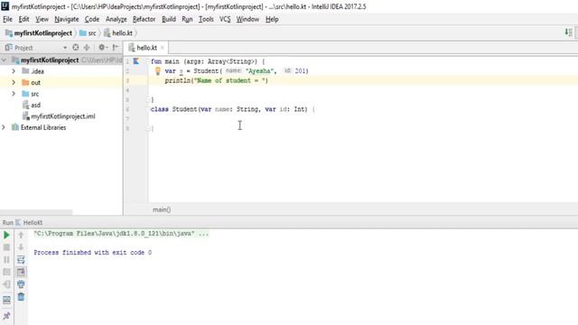 Kotlin Tutorial - Chapter(48): Kotlin Primary Constructor смотреть онлайн