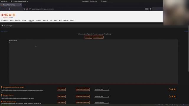 My easy way to backup Unraid docker container configuration files смотреть онлайн