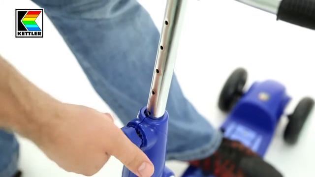 Детский самокат Kettler Scooter Blue Scooter Pink смотреть онлайн