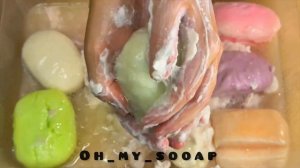 ASMR / Soaked Soap || АСМР Мыление и Размокшее Мыло #asmr