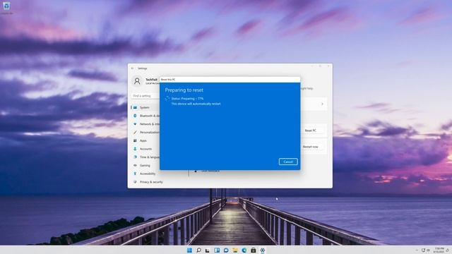 How to Restore a Dell Laptop PC to Factory Settings in Windows 11/10 Tutorial смотреть онлайн