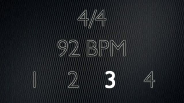 Metronome 92 BPM смотреть онлайн