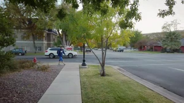 4K City Walks: Saint George Utah Downtown Tour - Virtual Walk Walking Treadmill Video