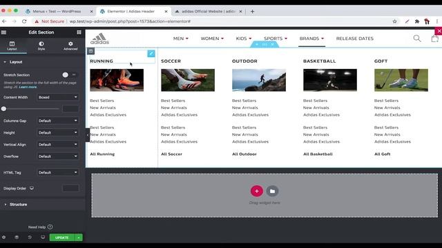 [SPEEDART] Let's remake Adidas's mega menu смотреть онлайн