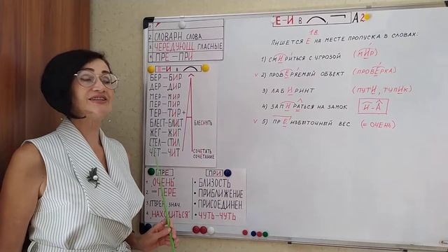 А2. Е-И в корне. ПРЕ/ПРИ. Русский язык ЦТ-2020 смотреть онлайн