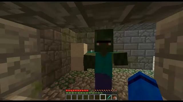 How to Cure a Zombie Villager (Minecraft 1.6.2) смотреть онлайн
