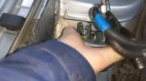 Замена топливного фильтра пассат б3 дизель / Change of fuel filter Passat 35i 1.9 TD