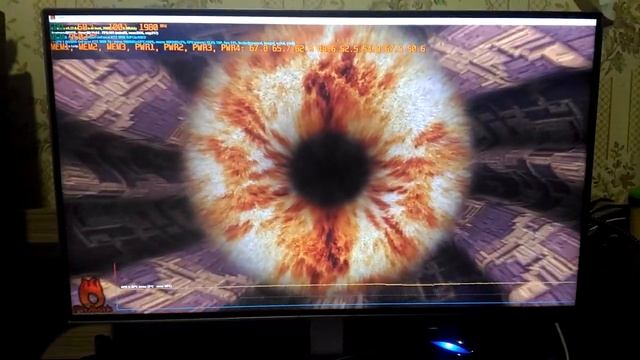 Evga RTX 3080 ti hybrid. Test 3 furmark смотреть онлайн