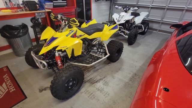 Suzuki LTZ400 And LTR450 Comparison