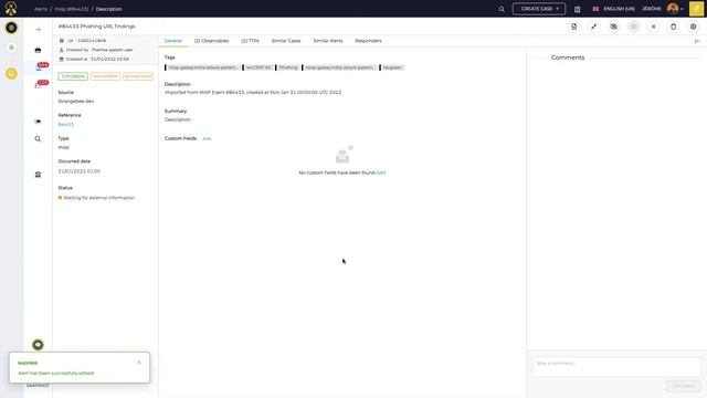 TheHive 5 - Custom Alert & Case lifecycles смотреть онлайн