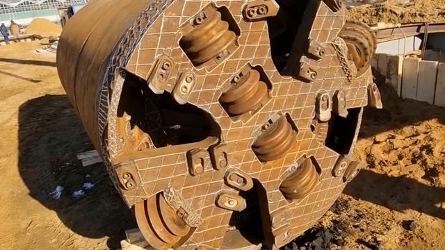 Тестирование тоннелепроходческой машины АВН 1200 смотреть онлайн