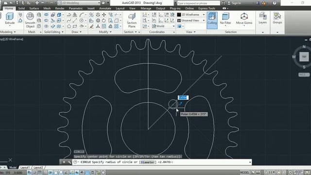 sprocket modeling in autocad by (ⓐⓤⓣⓞⓒⓐⓓⓒⓜⓓ) ✅ смотреть онлайн