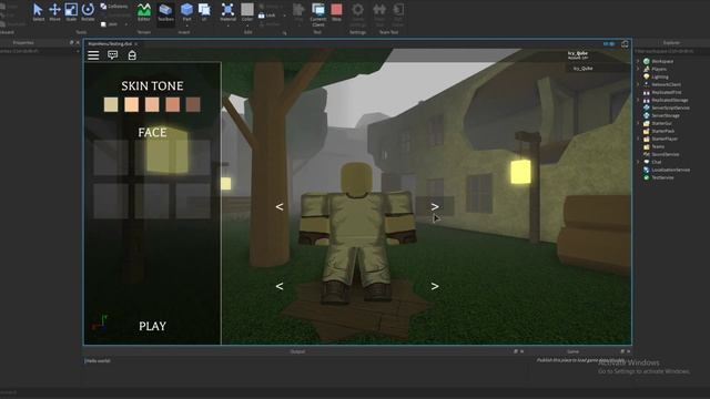 ROBLOX | Main Menu Customization Testing смотреть онлайн