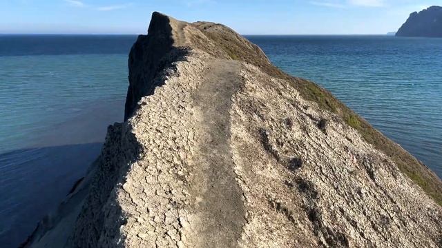 Исчезающая достопримечательность Крыма, мыс Хамелеон в Коктебеле. ТОП 10 мест КРЫМА. смотреть онлайн