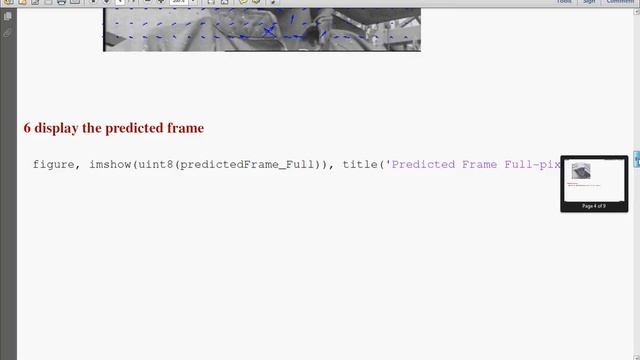 Half Pel and Integer Pel Motion estimation for video frames in Matlab смотреть онлайн