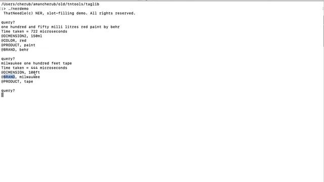 Real time ( under 1ms) custom entity recognition & processing with ThatNeedle NLP library. смотреть онлайн