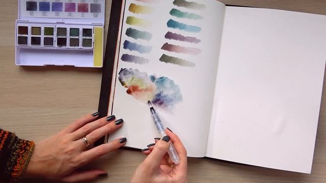 Derwent Graphitint и электрический ластик/ обзор+скетч смотреть онлайн