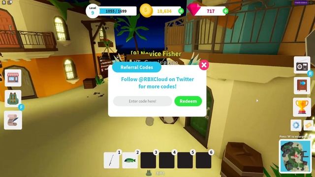 ALL *NEW ISLAND* UPDATE CODES! ?Fishing Simulator Roblox ? смотреть онлайн