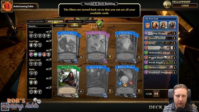 Lord of the Rings: Adventure Card Game Playthrough (Tutorial and 1st Quest) смотреть онлайн