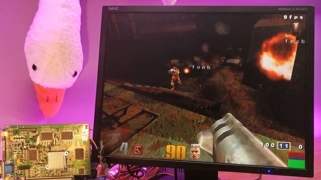 Самая первая видеокарта от NVIDIA которая поддерживает трехгранные полигоны.