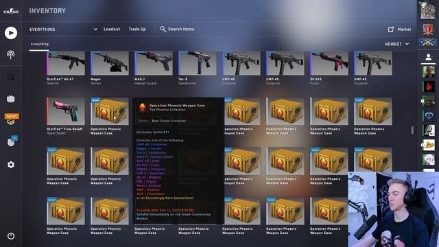 Phoenix Case Opening x500!! (4 Golds?!?!) смотреть онлайн