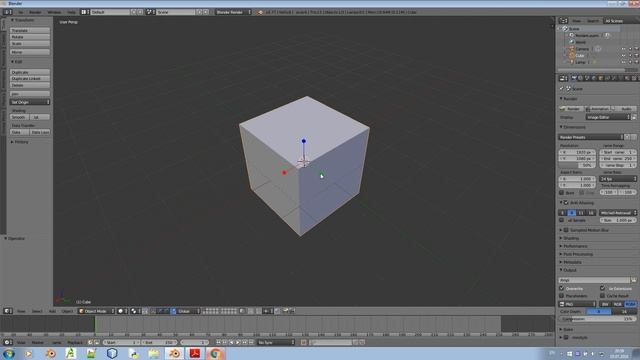 Blender для начинающих  - Урок 1 (Введение)