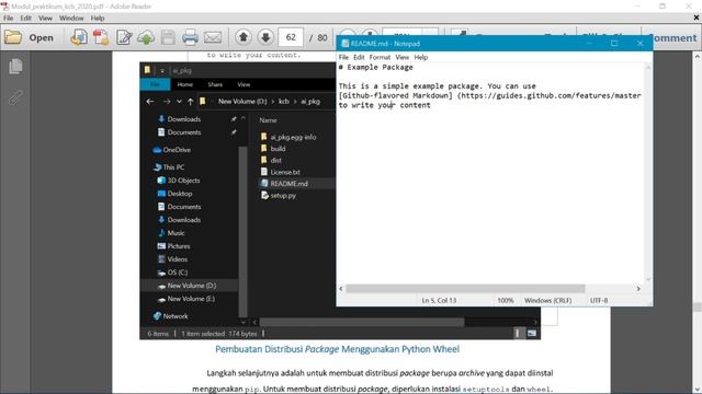 Membuat Costume Package Python || Kecerdasan Buatan смотреть онлайн