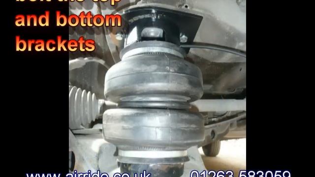 Airride - Mercedes Vito air suspension Kit for W639 смотреть онлайн