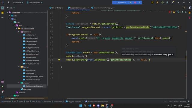 Suggesties - Discord Bot Development #9 [Nederlands/Dutch] смотреть онлайн