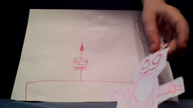 Кексик и слонёнок, нарисованный мультик серия 2. смотреть онлайн