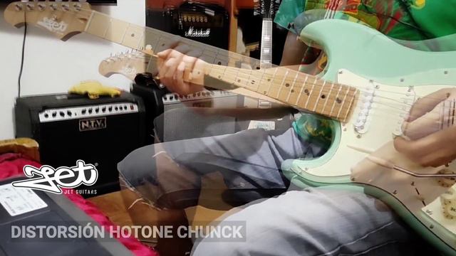 Jet guitars js 300 prueba de sonido con DS Pickups смотреть онлайн