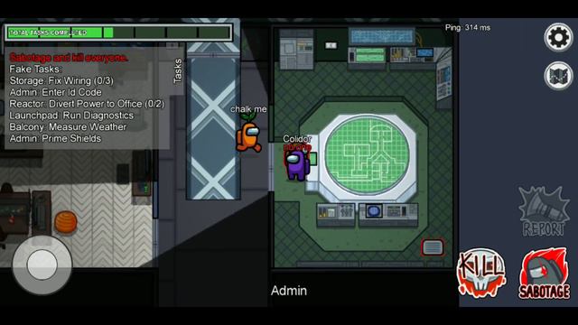 Among us (in game sound only). IMPOSTER ROUND смотреть онлайн